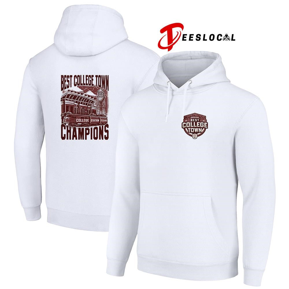 College Station Texas Best College Town Champions stadium shirt