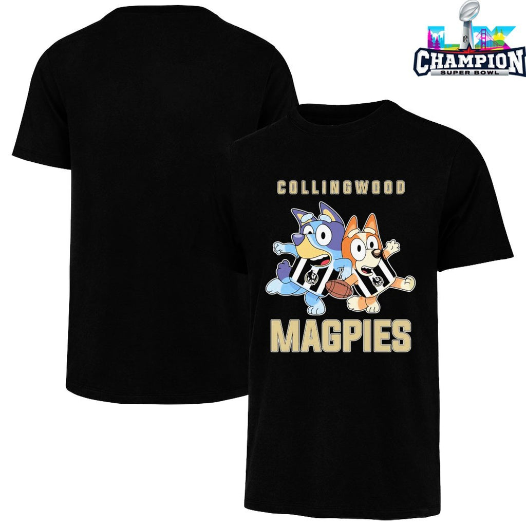 Collingwood Magpies Bluey T-shirts