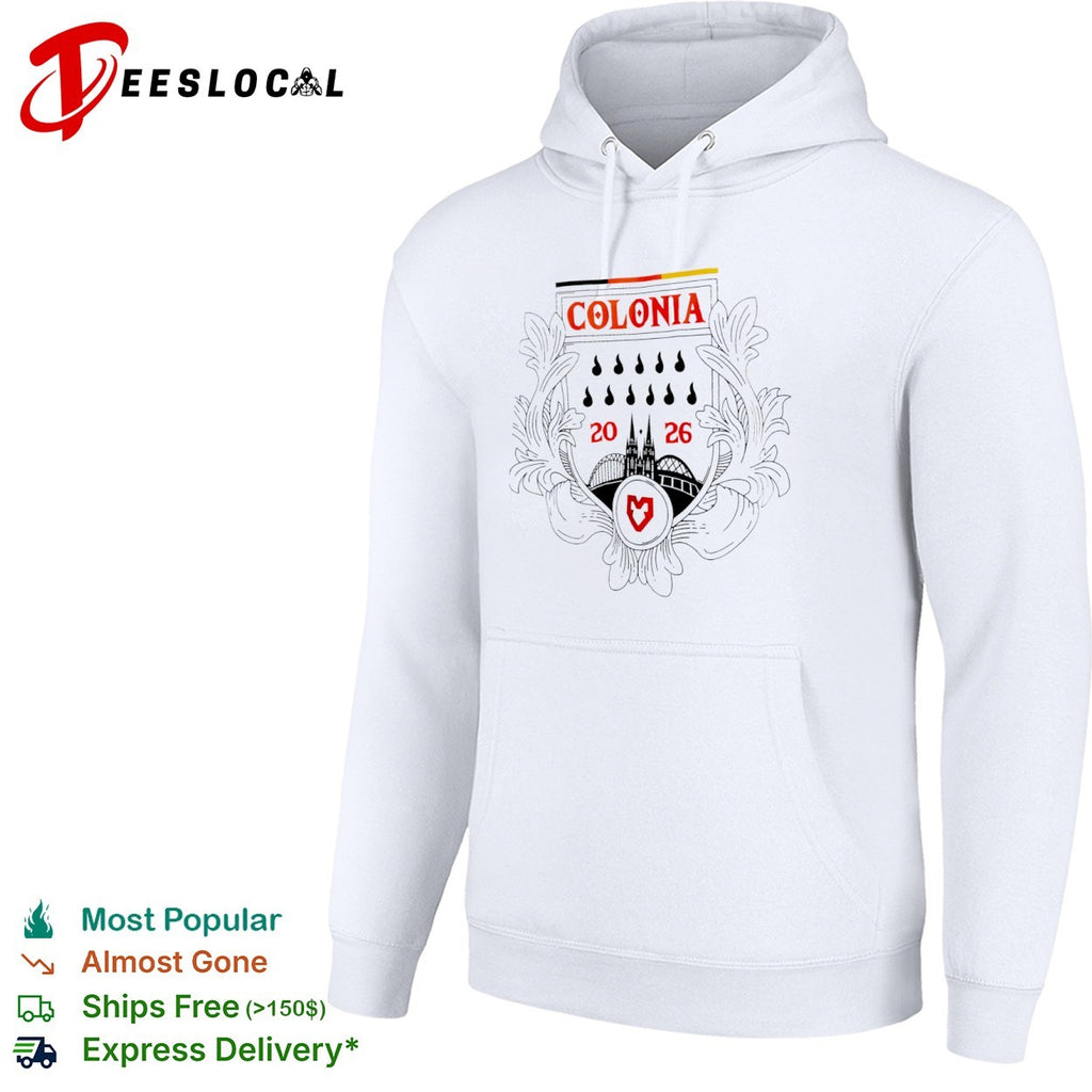 Colonia Germany crest 2026 city skyline shirt
