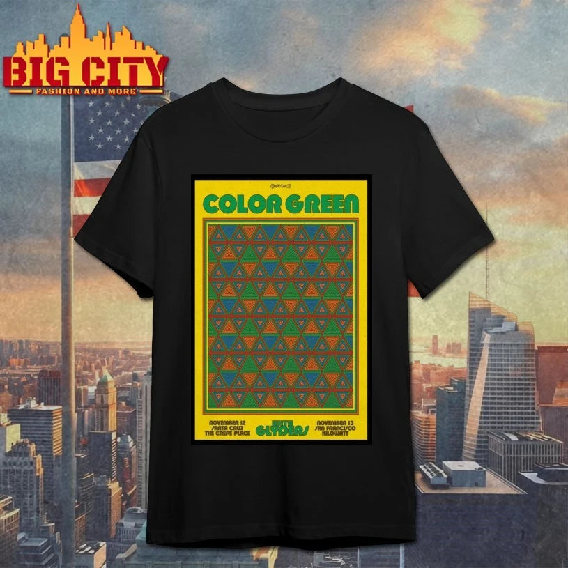 Color Green California November 12-13 2025 Poster shirt