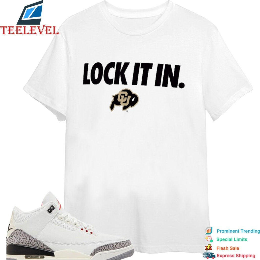 Colorado Buffaloes Lock It In  T-Shirts