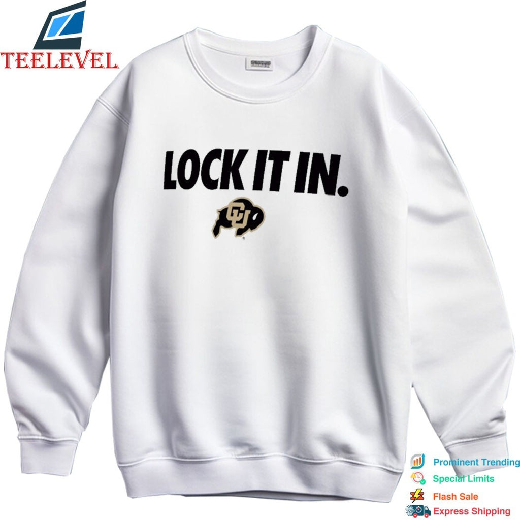 Colorado Buffaloes Lock It In  T-Shirts