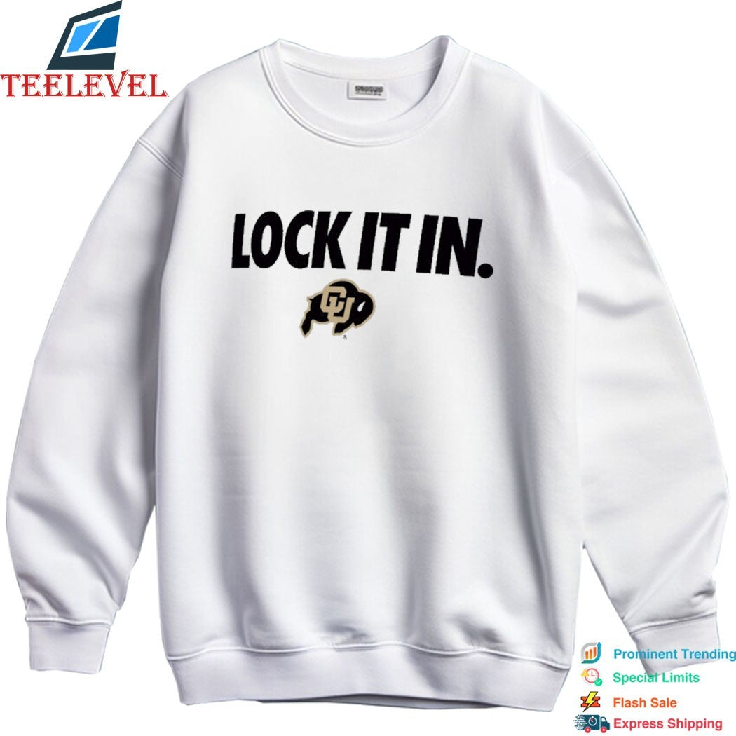 Colorado Buffaloes Lock It In  T-Shirts