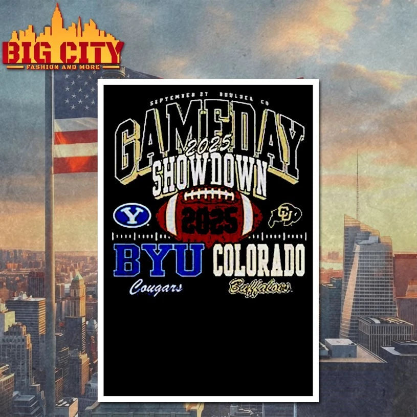 Colorado Buffaloes vs BYU Cougars Showdown 2025 Shirt