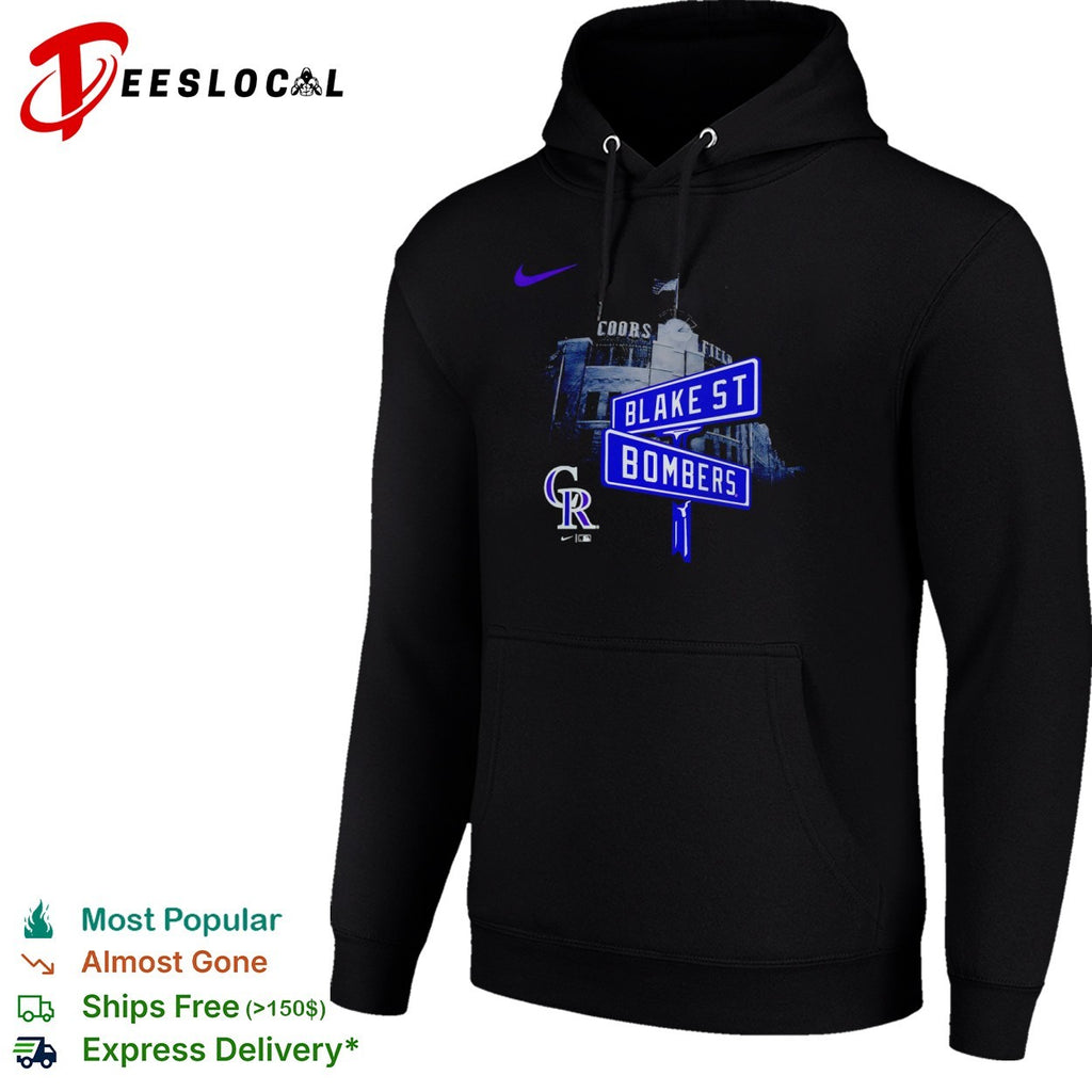 Colorado Rockies Blake St Bombers Coors Field MLB Team Logo shirt