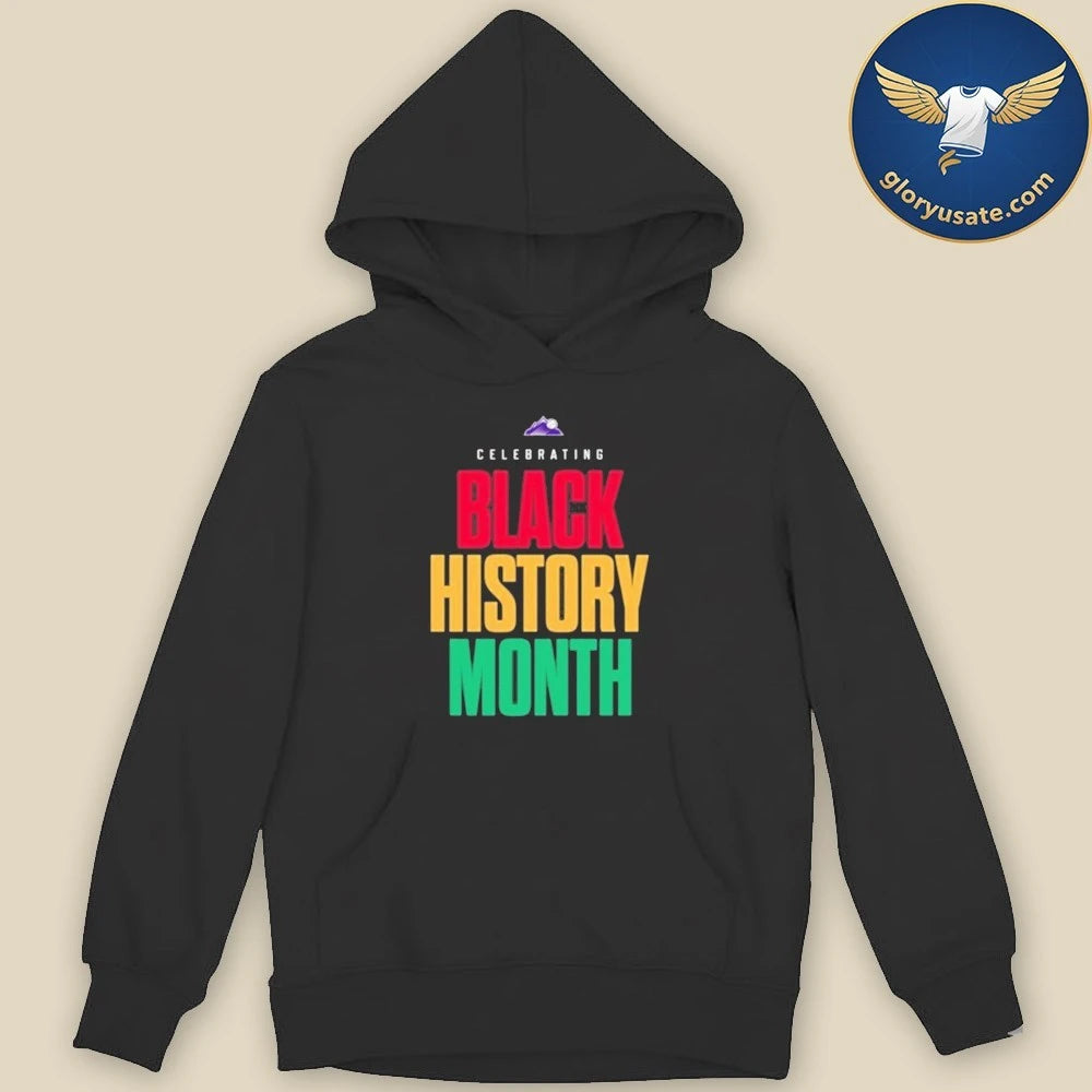 Colorado Rockies Celebrating Black History Month 2026 Shirt