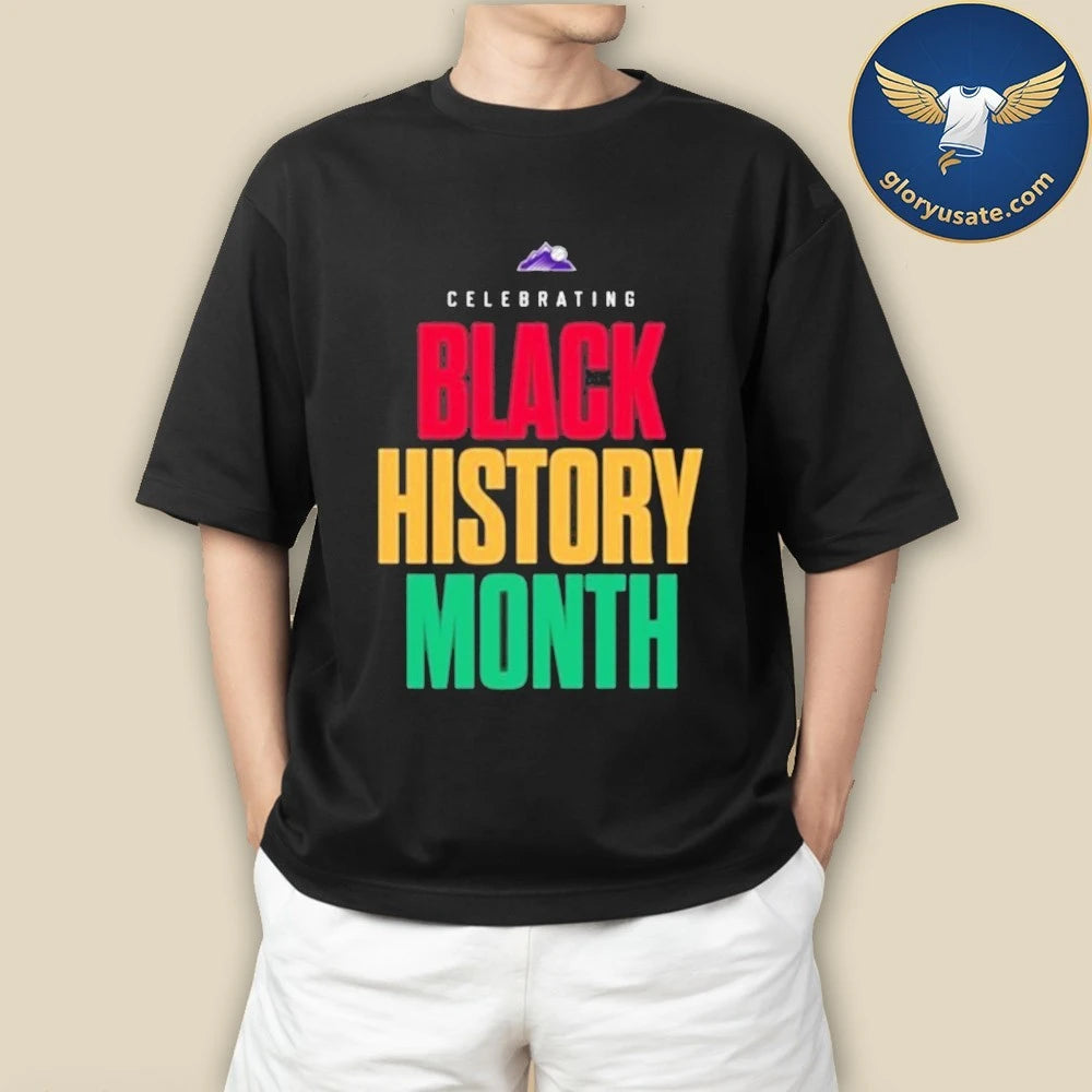 Colorado Rockies Celebrating Black History Month 2026 Shirt