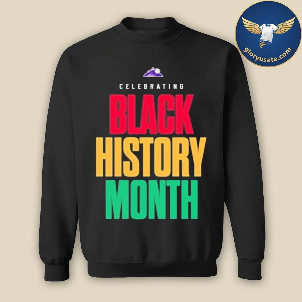 Colorado Rockies Celebrating Black History Month 2026 Shirt