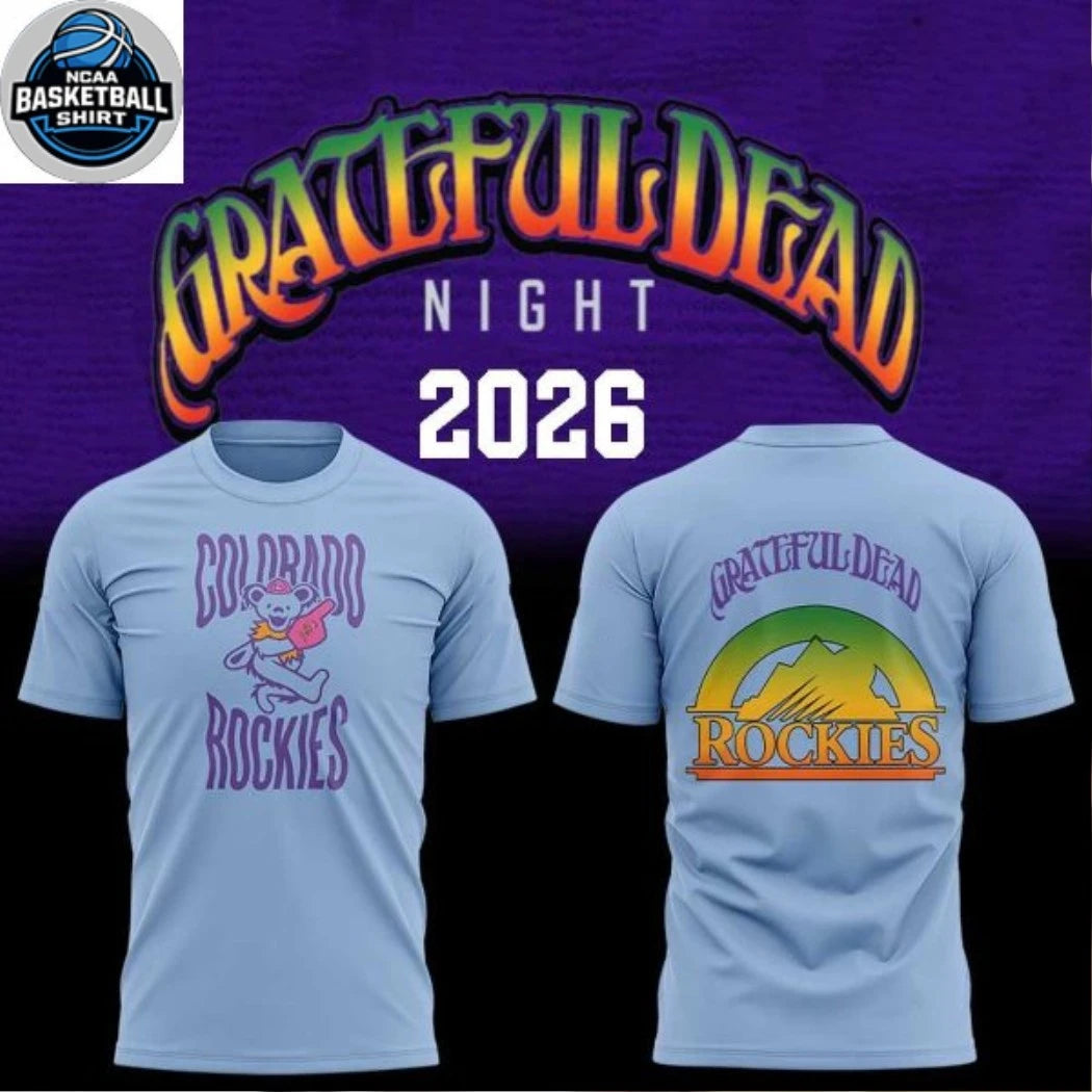 Colorado Rockies Grateful Dead Night 2026 Hoodie T-Shirt
