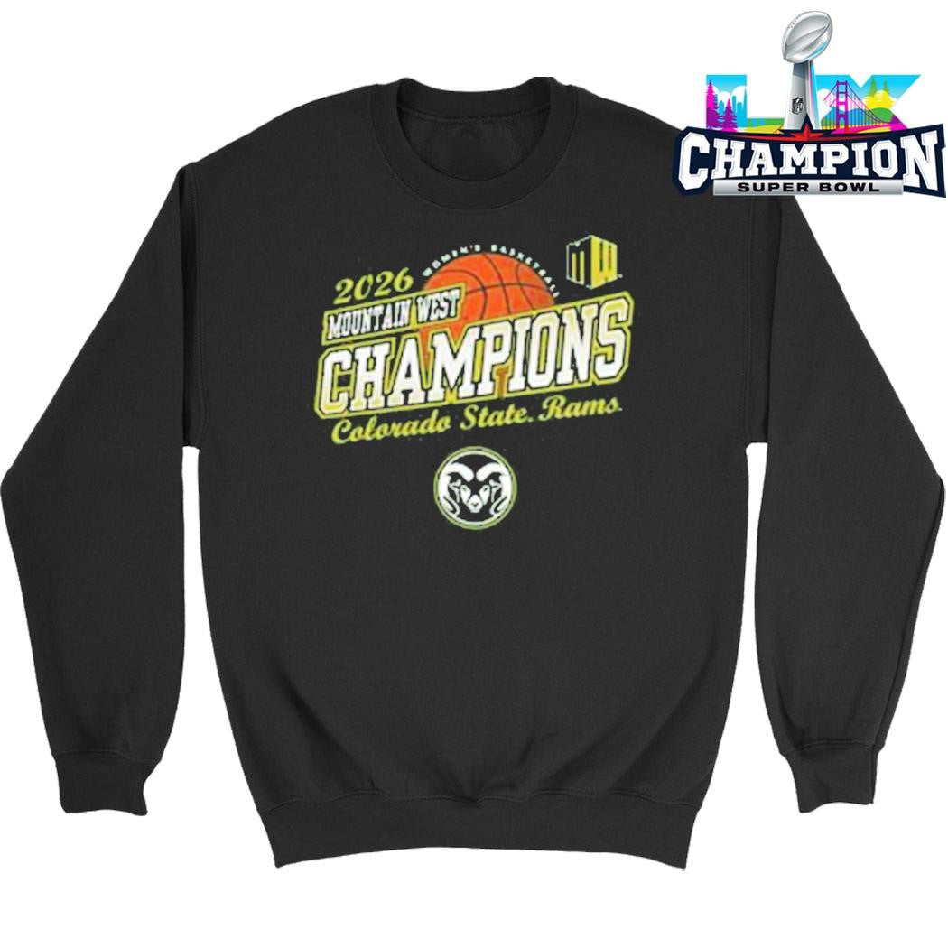 Colorado State Rams Women’s Basketball 2026 Mountain West Tournament Champions Shirt