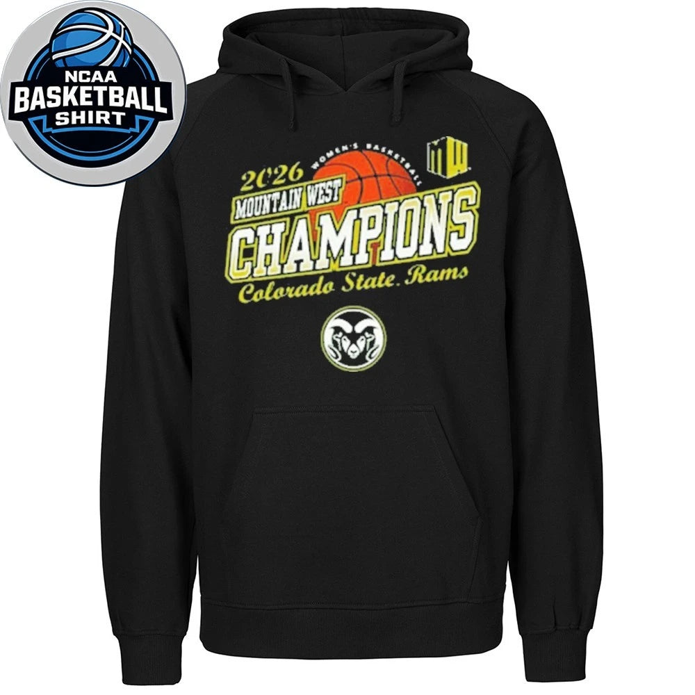 Colorado State Rams Women’s Basketball Champions 2026 Mountain West Tournament Logo Shirt
