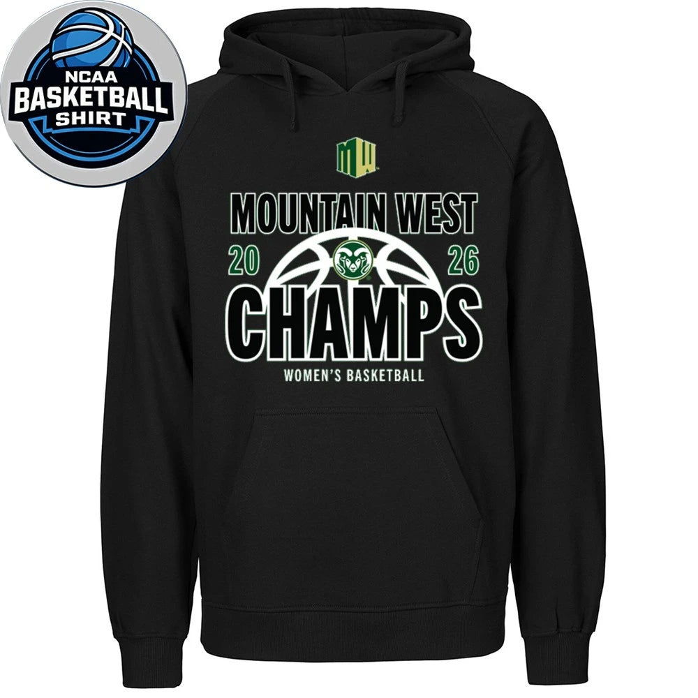 Colorado State Women’s Basketball Champions Logo T-Shirt