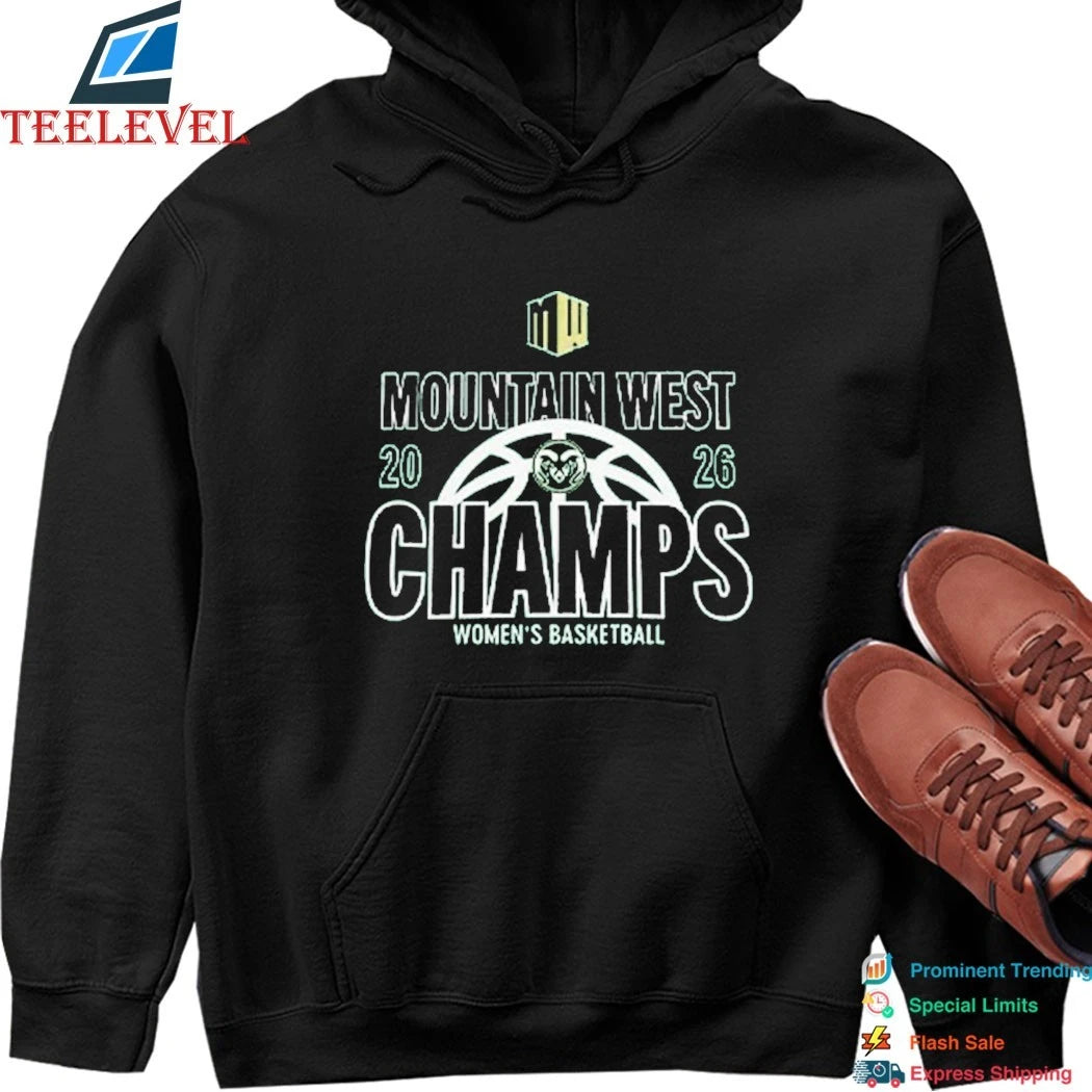 Colorado State Women’s Basketball Mountain West Conference Tournament 2026 Champions Shirts