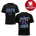 Colts Happy New Year 2026 Two Sided Shirt