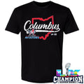 Columbus Aviators State Map Shirt