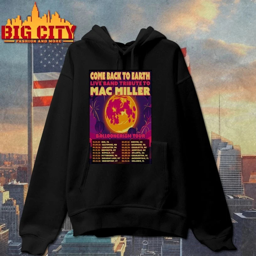 Come Back To Earth Balloonerism Tour 2026 Poster shirt