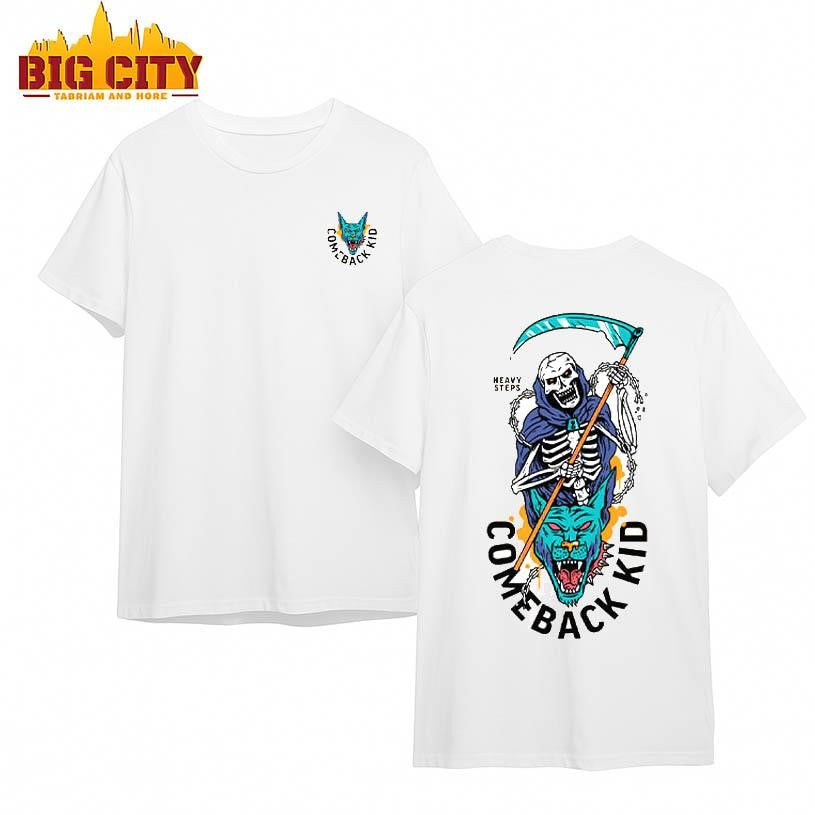 Comeback Kid Heavy Steps 2025 Two Sided Shirt