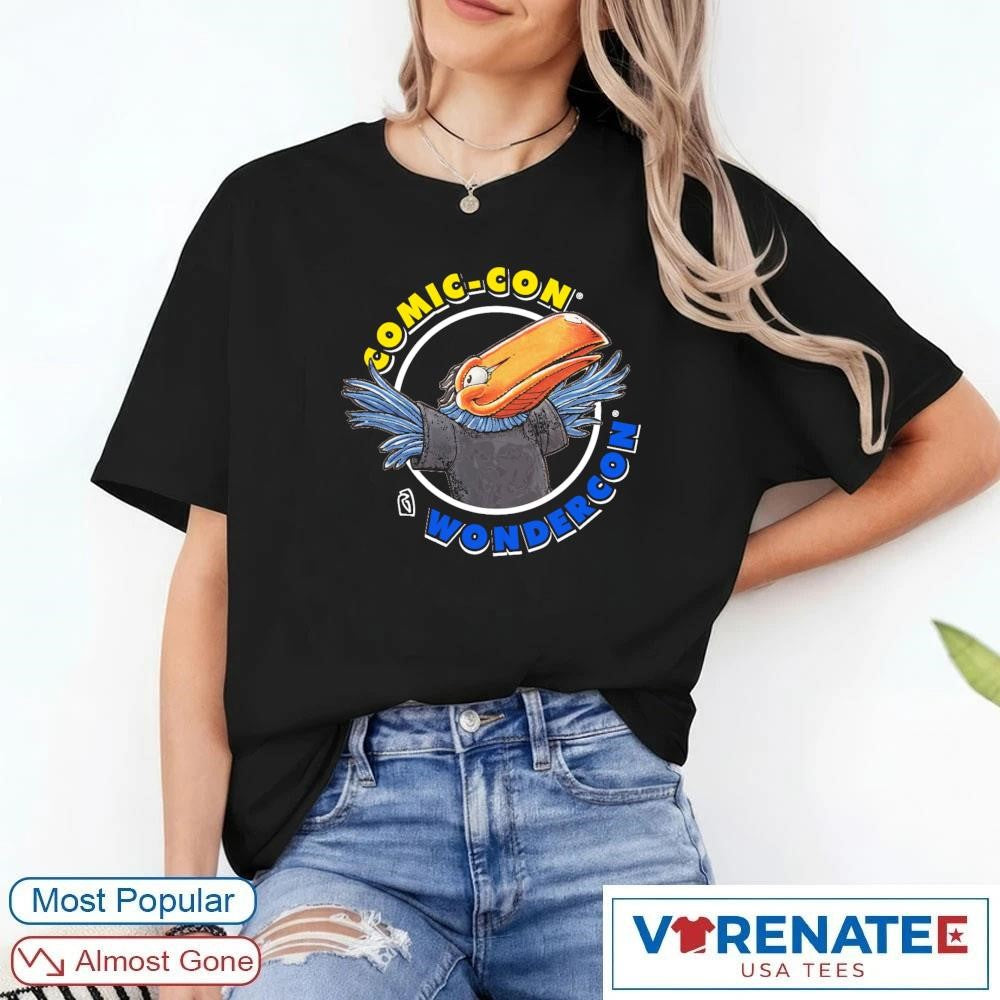 Comic Con x WonderCon Sketch shirt