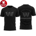 Commanders Back In Black 2025 Two Sided Shirt