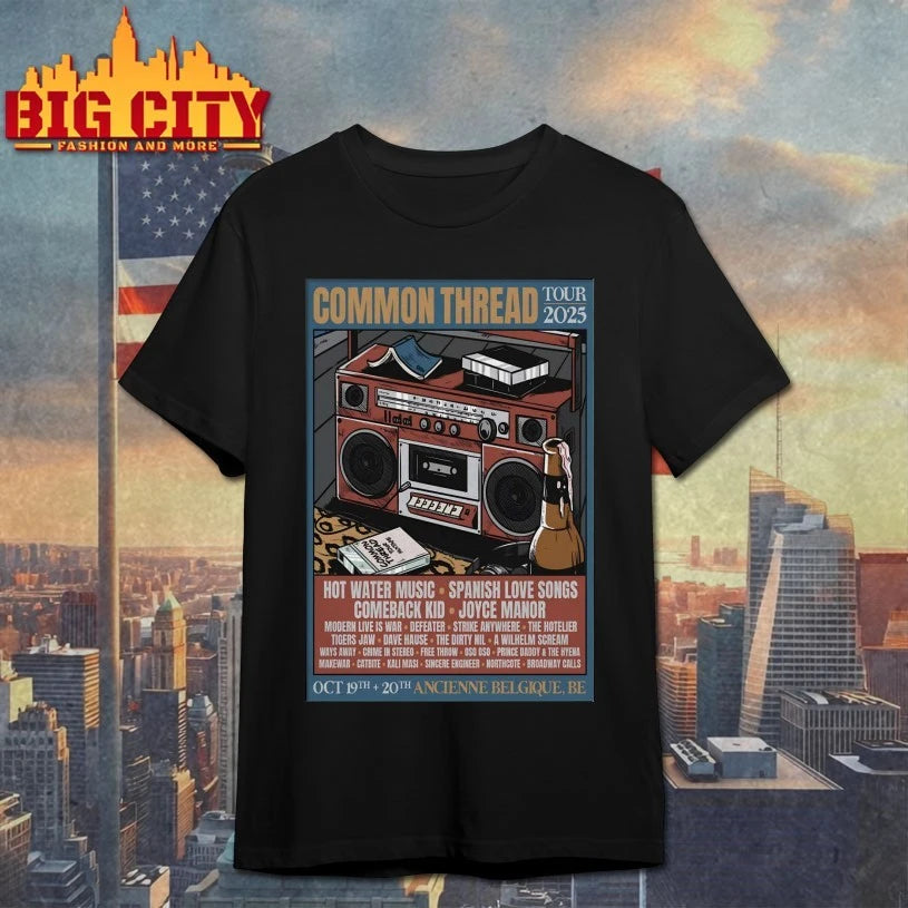 Common Thread At The Ancienne Belgique On October 19-20 2025 Poster Shirt