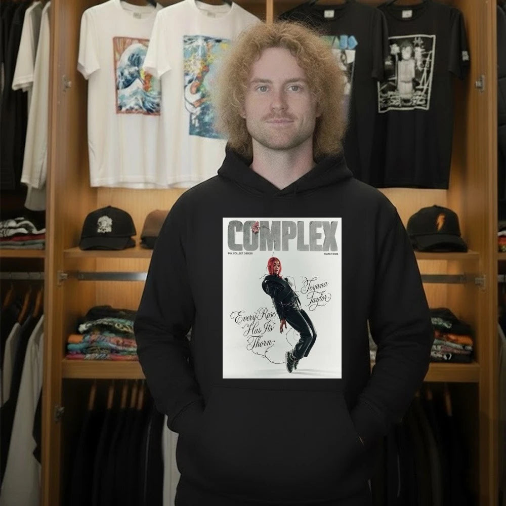 Complex Magazine Cover March 2026 Teyana Taylor Every Rose Has Its Thorn Feature Shirt