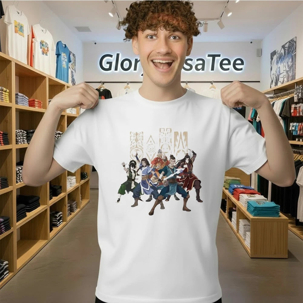 Complex Pop x Avatar The Last Airbender First Look Team Avatar Adults Shirt