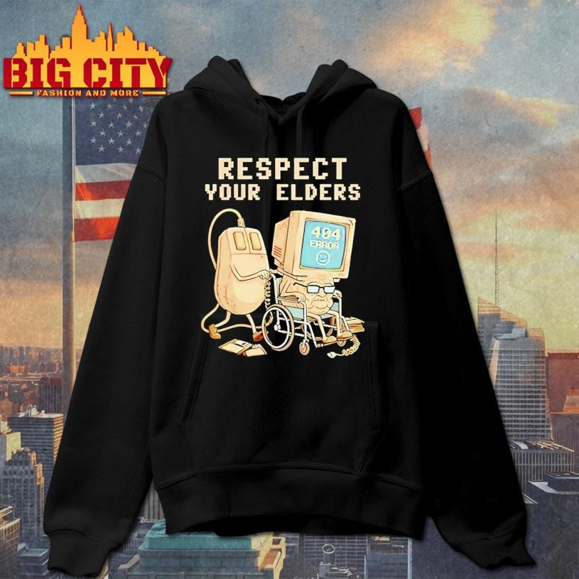 Computer Respect Your Elders Shirt
