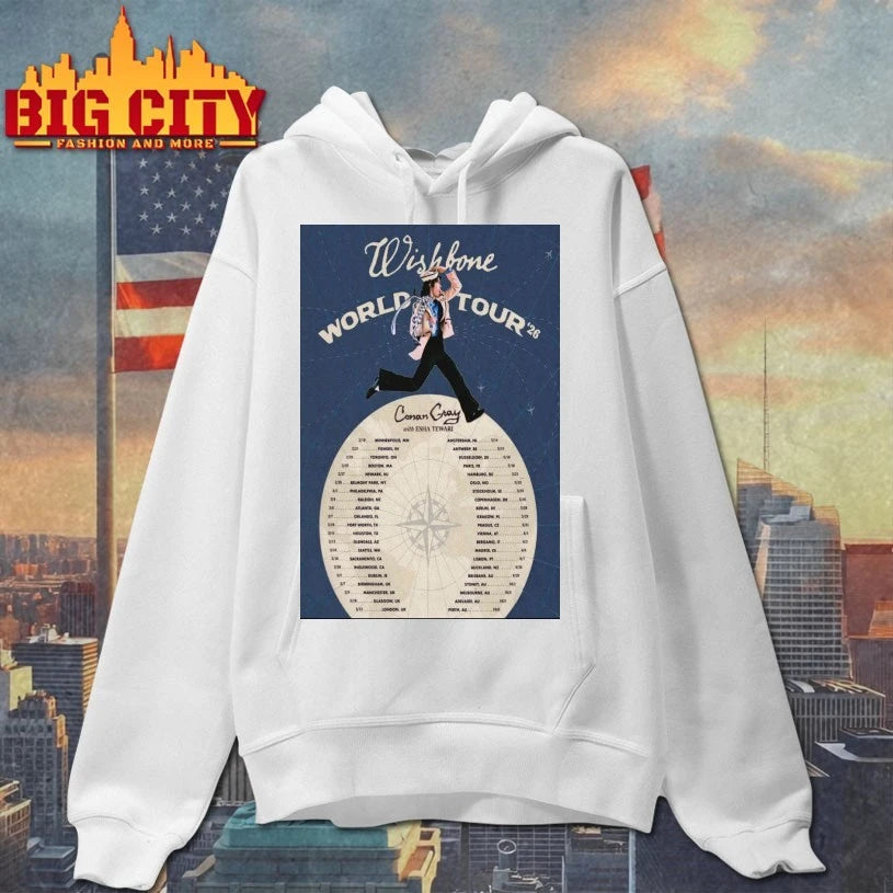 Conan Gray Wishbone World Tour 2026 Poster Shirt