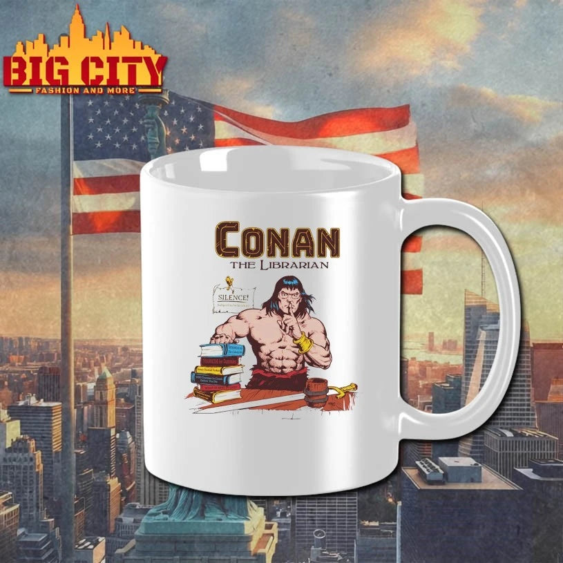 Conan the Librarian Colored T-shirt