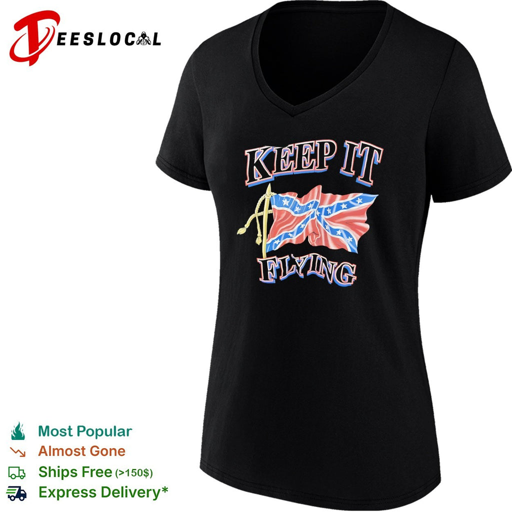 Confederate keep it flying flag shirt