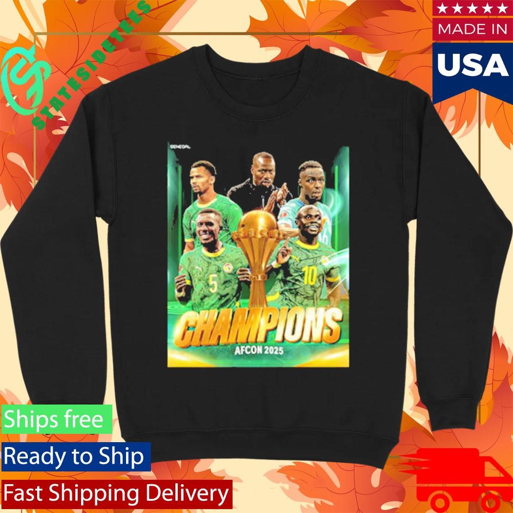 Congrats Senegal Champions AFCON 2025 Shirt
