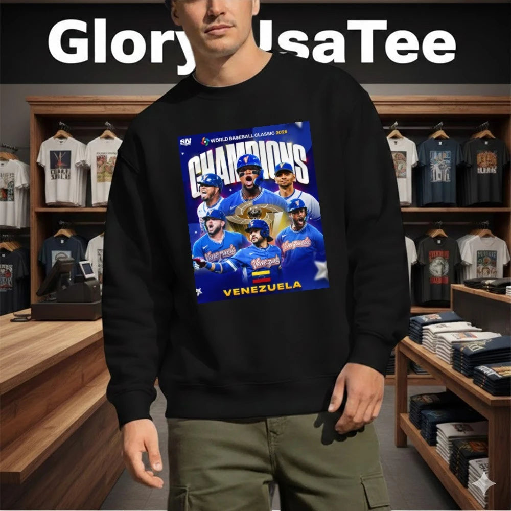 Congrats Venezuela Baseball Champions World Baseball 2026 Shirt
