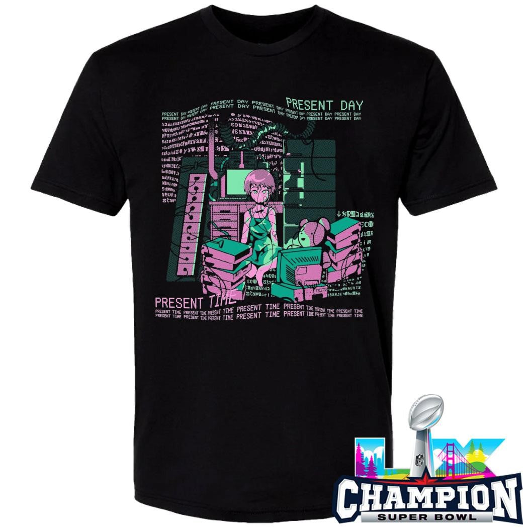Connect To The Wire Present Day Present Time Shirt