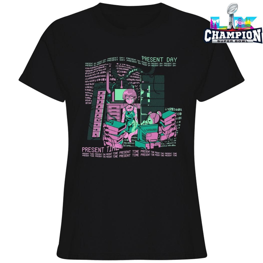 Connect To The Wire Present Day Present Time Shirt