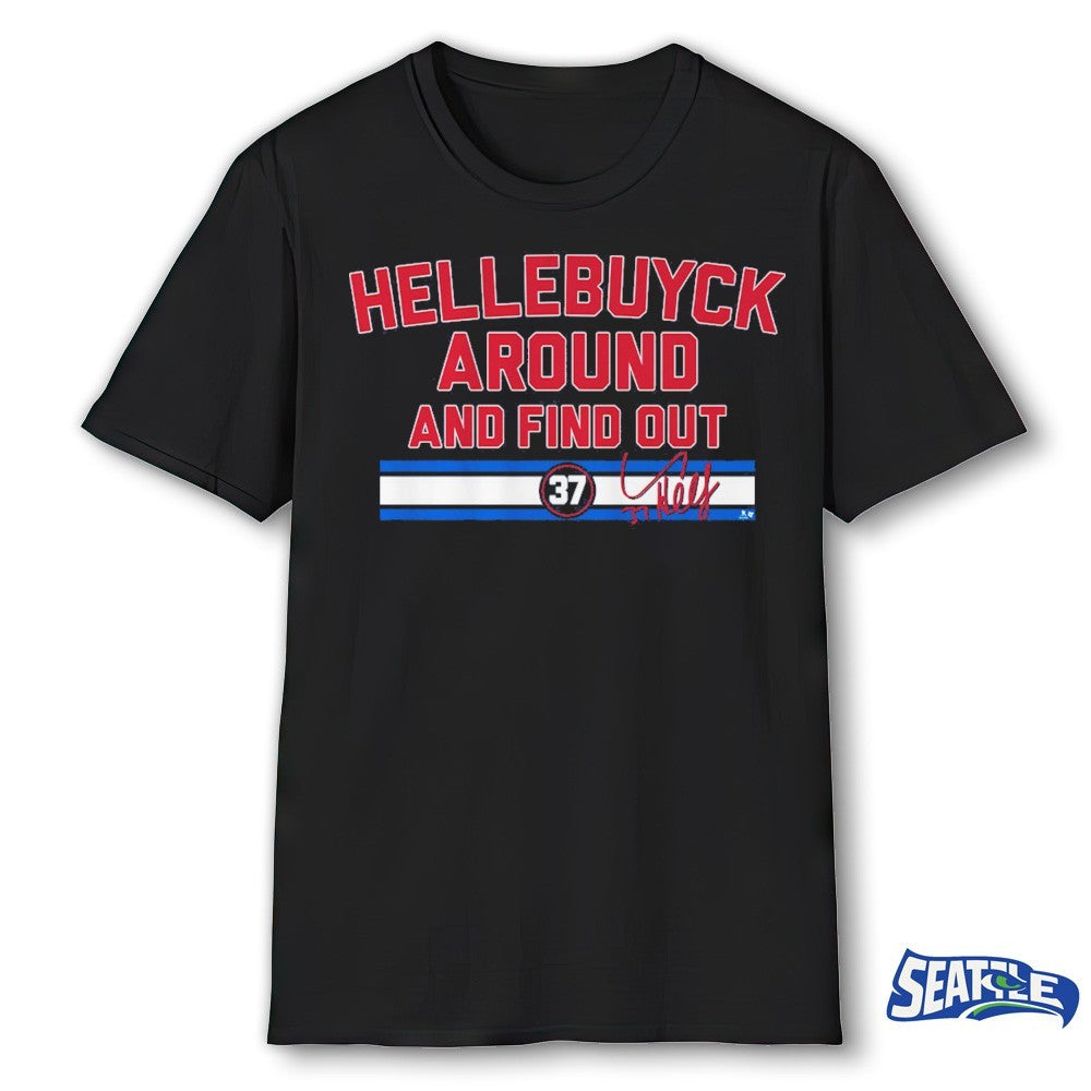 Connor Hellebuyck Around and Find Out USA Team Signature shirt