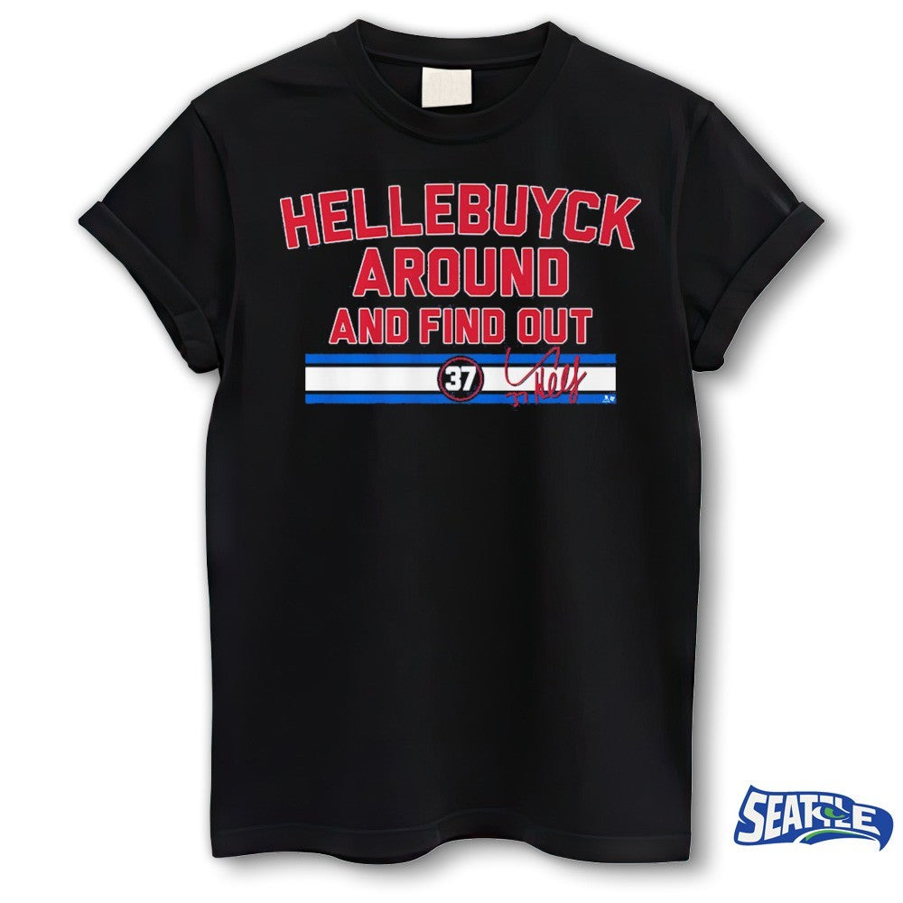 Connor Hellebuyck Around and Find Out USA Team Signature shirt