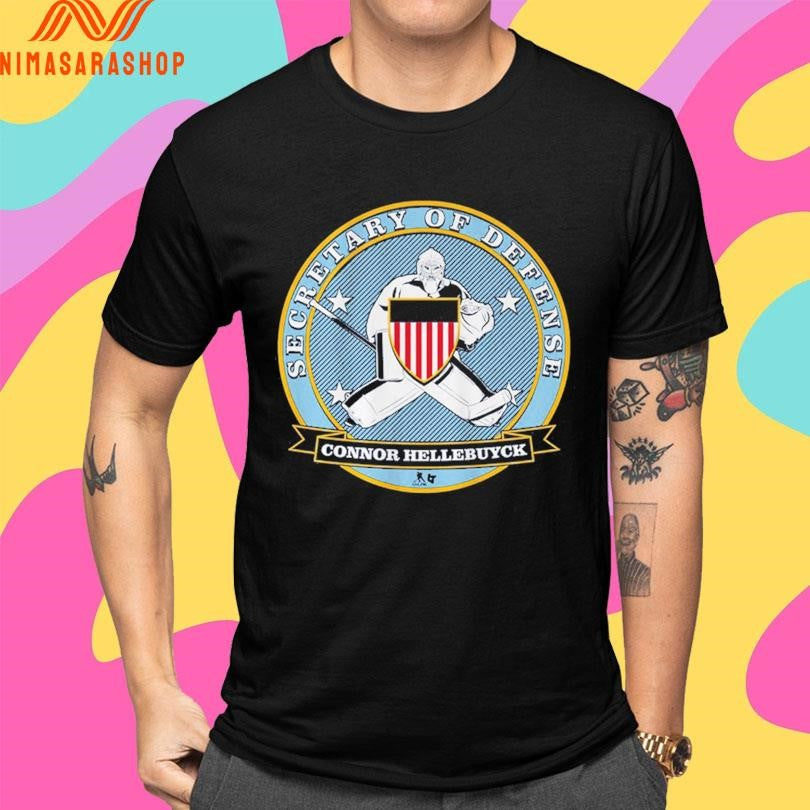 Connor Hellebuyck Secretary Of Defense Shirts