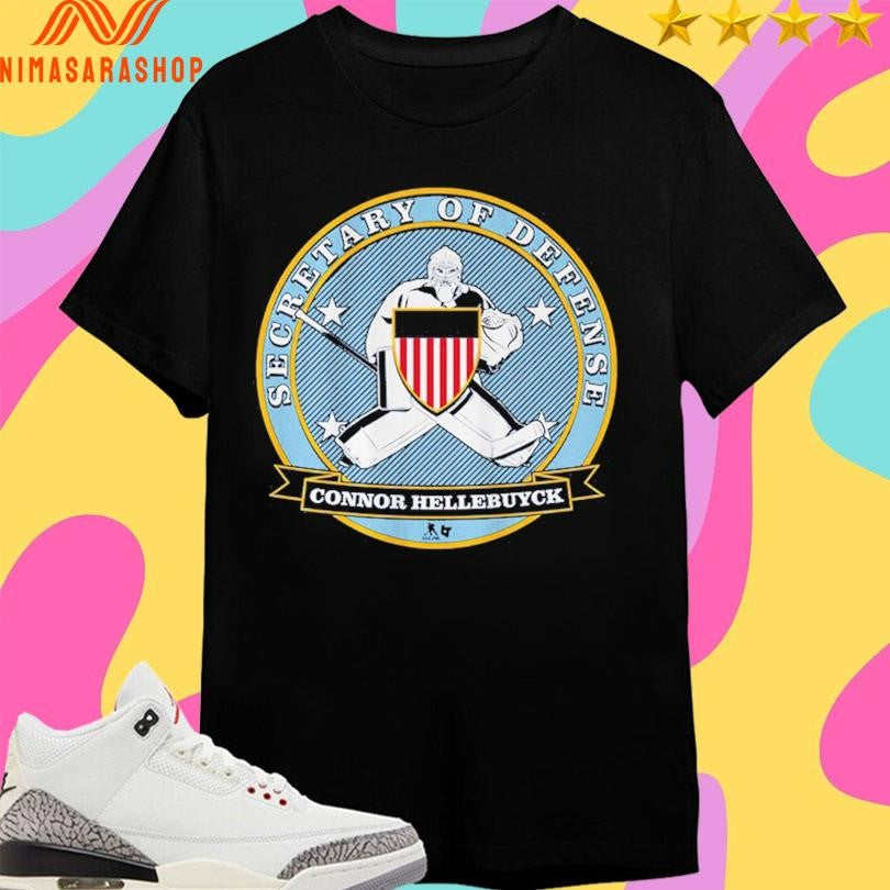 Connor Hellebuyck Secretary Of Defense Shirts