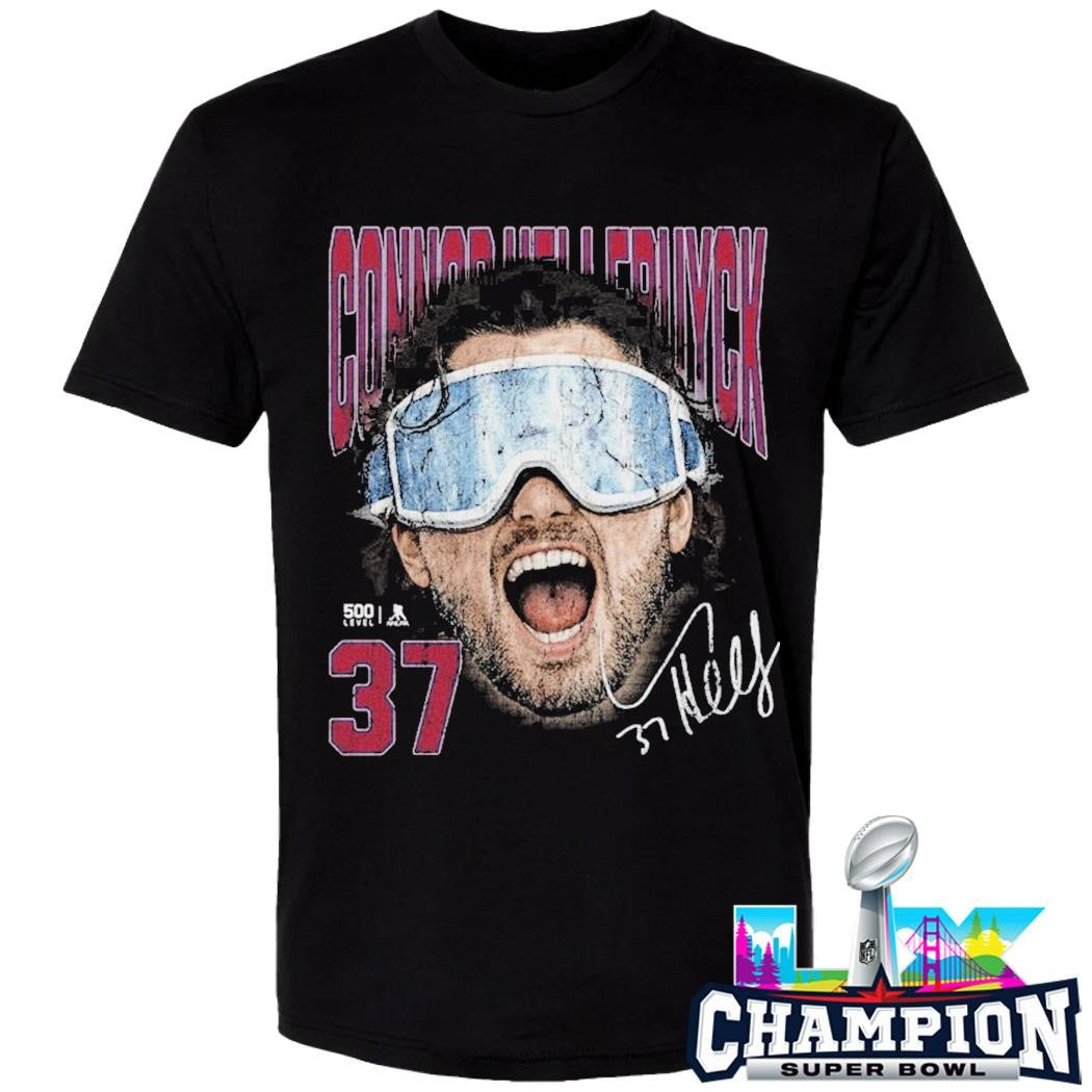 Connor Hellebuyck Winnipeg Goggles Shirt