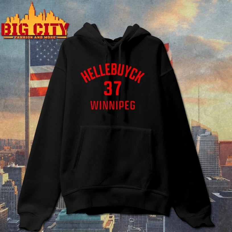 Connor Hellebuyck Winnipeg Name &amp; Number t-shirt