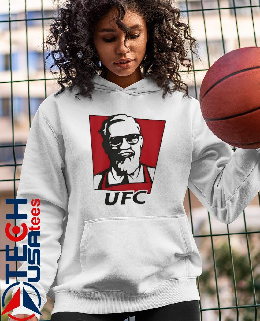 Conor McGregor UFC KFC logo shirt