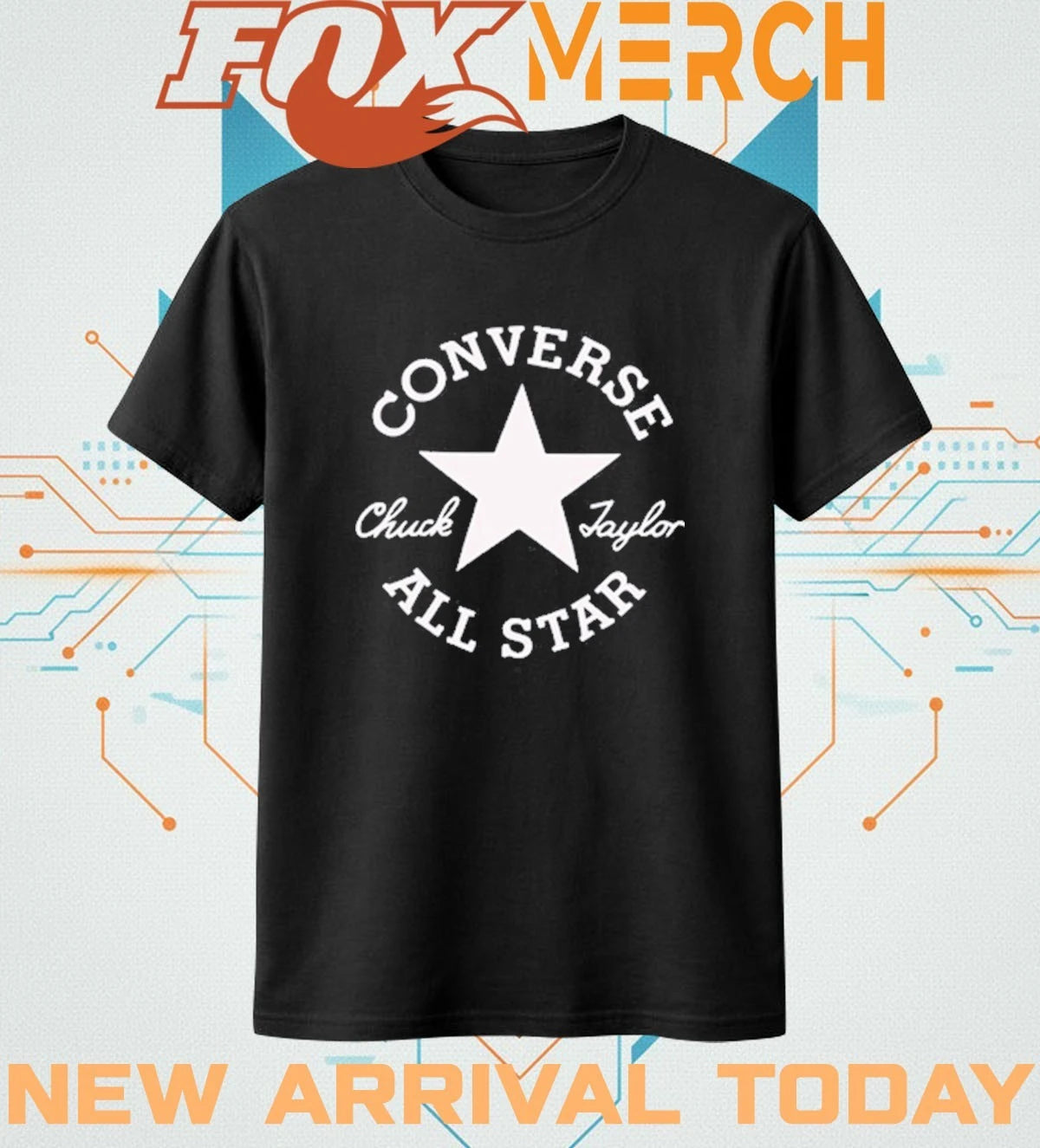 Converse all star chuck taylor glitter t-shirt