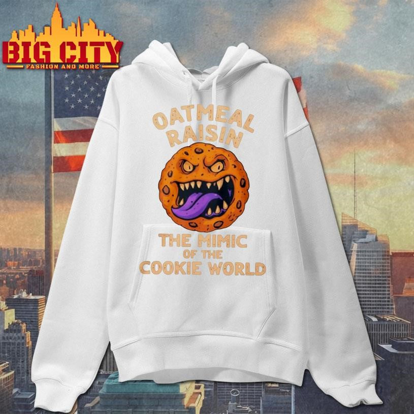 Cookie Monster Oatmeal Raisin The Mimic Of The Cookie World Shirt