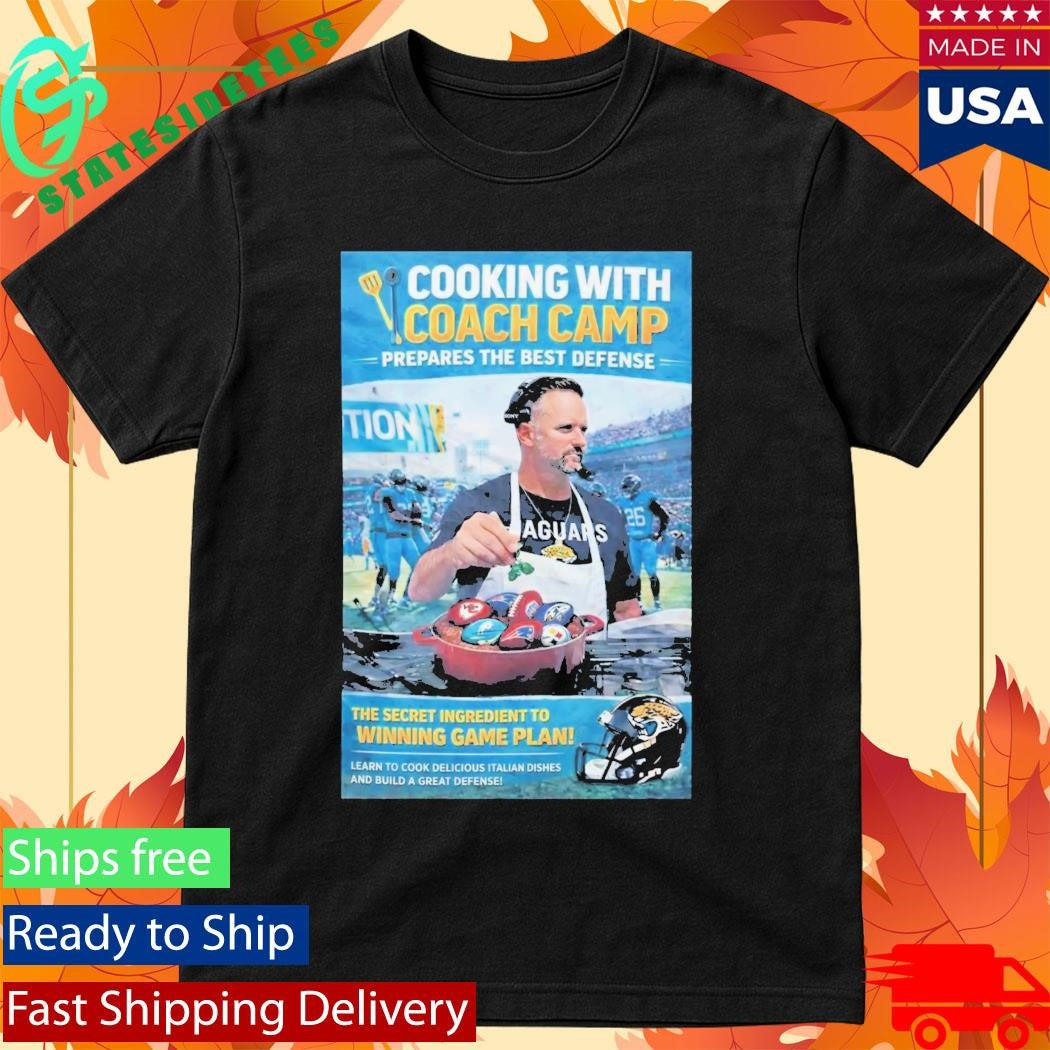 Cooking With Coach Camp Shirt