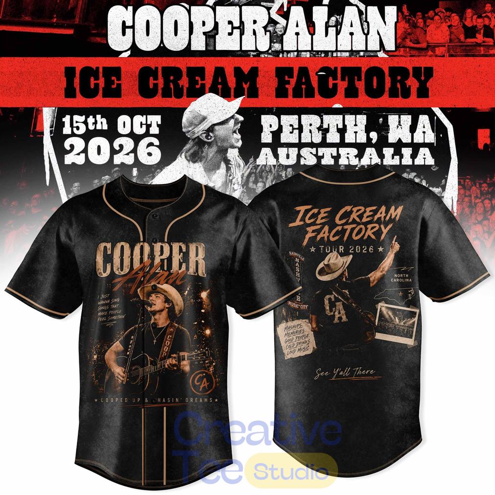 Cooper Alan – Ice Cream Factory Baseball Jersey