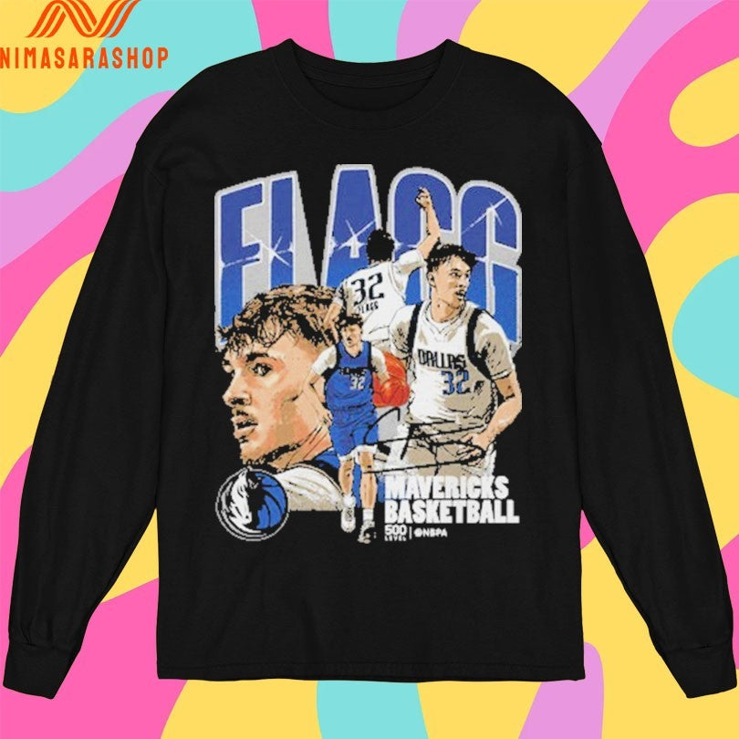 Cooper Flagg Dallas Mavericks Basketball Collage Shirts