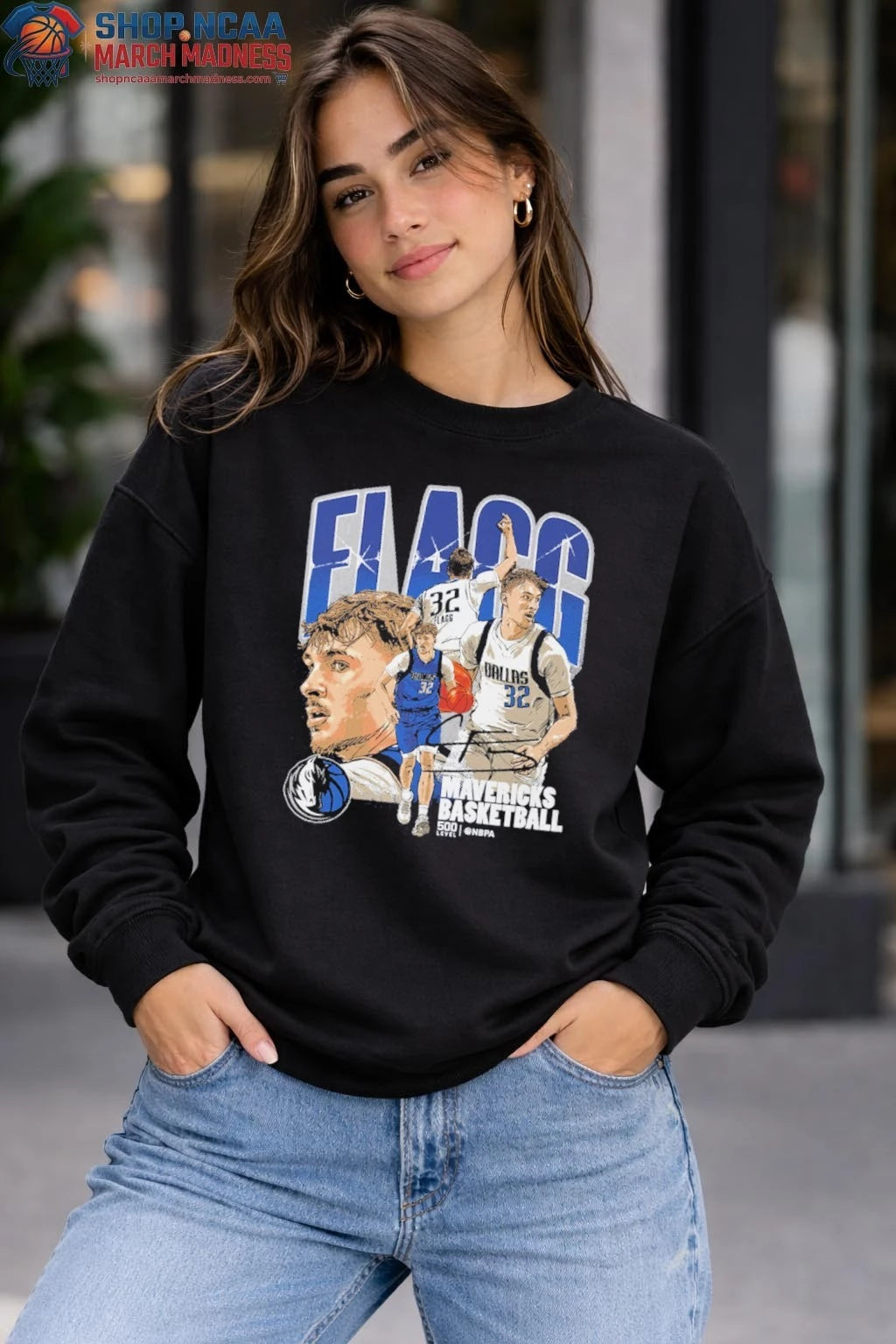Cooper Flagg Dallas Mavericks Collage Signature T-Shirt