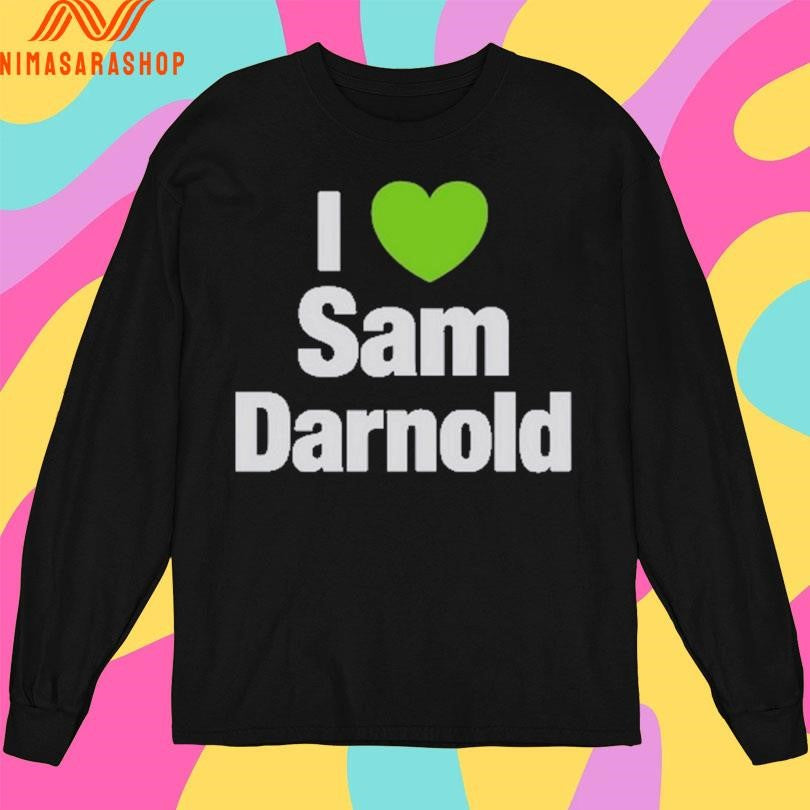 Cooper Kupp I Heart Sam Darnold Shirts