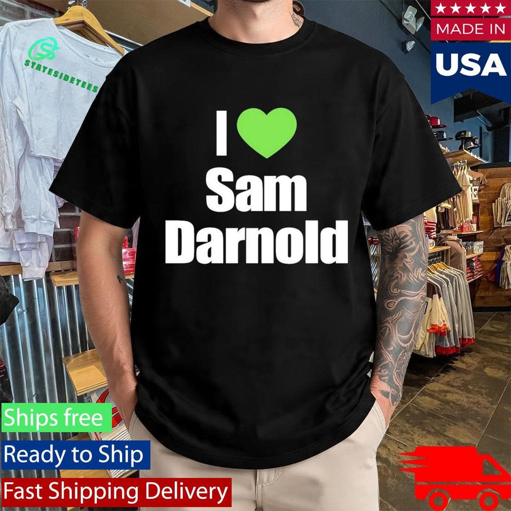 Cooper Kupp I Love Sam Darnold Shirt