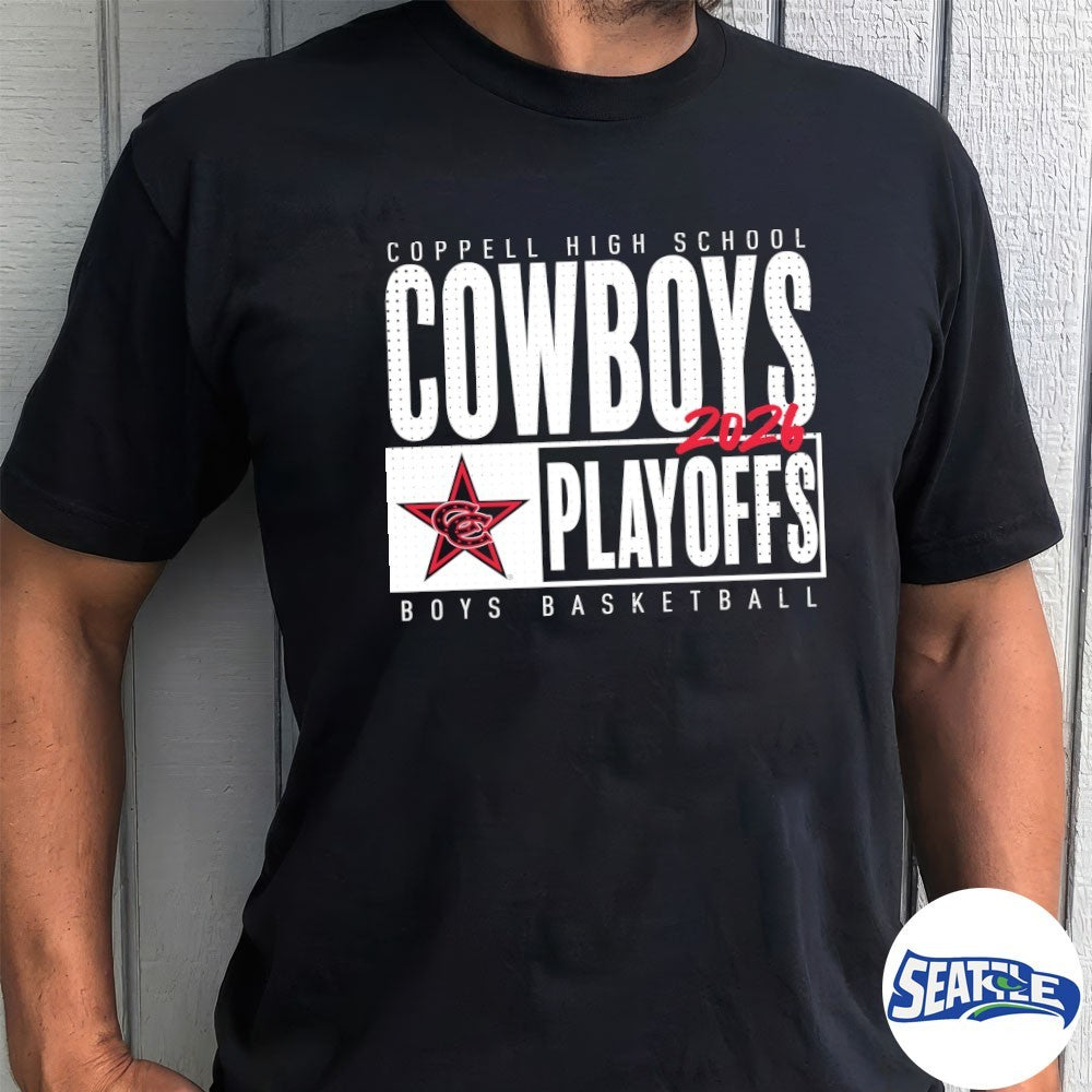 Coppell High School Boys Basketball Playoffs 2026 Shirt